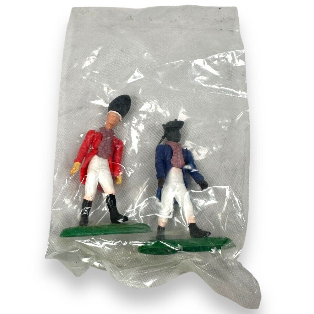 Men of '76 Revolutionary War African American Red Coat Blue Coat Soldier Figures